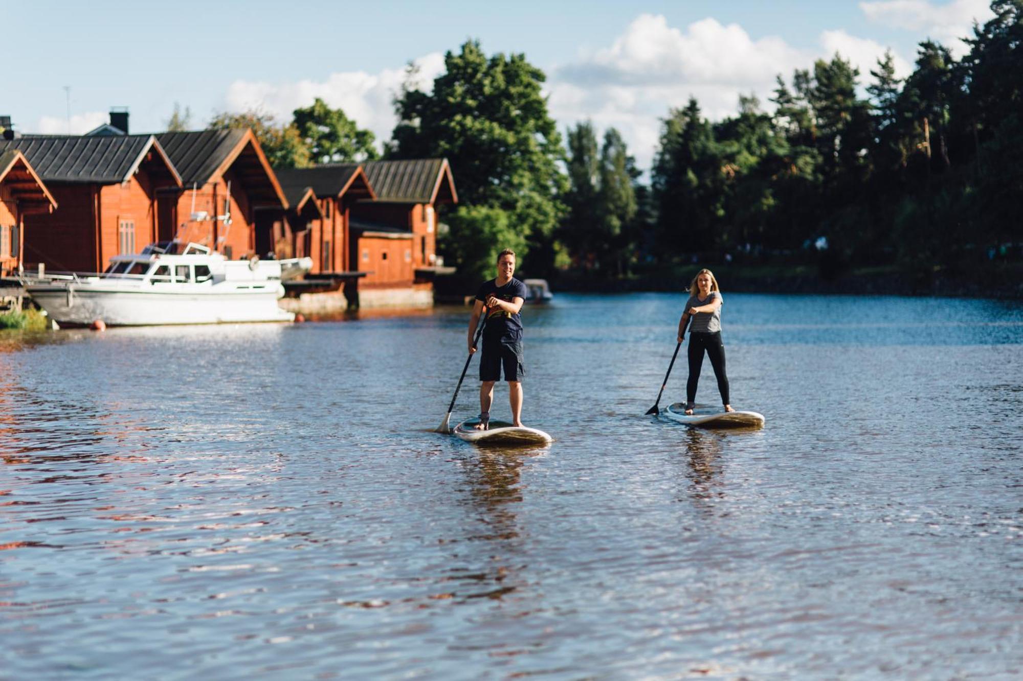 Runo Hotel Порвоо Экстерьер фото Stand-up paddleboarding in Finland